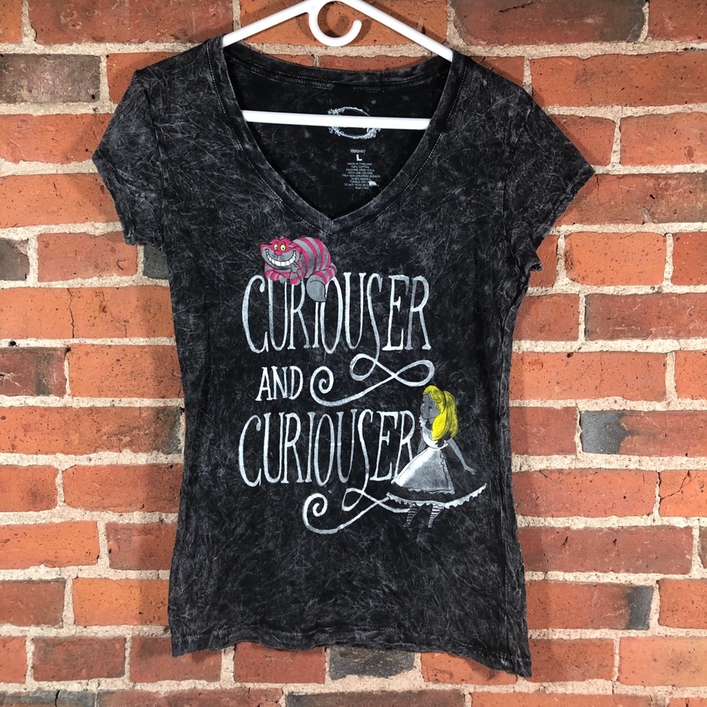 Disney Alice in Wonderland Curiouser T-Shirt